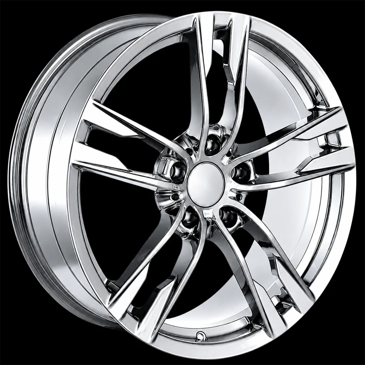 5X120 9.5X19 RC-415 ET40 72.6 CHROME 1